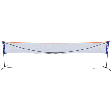 Postes com rede portátil para badminton e mini-tênis Pista e Campo