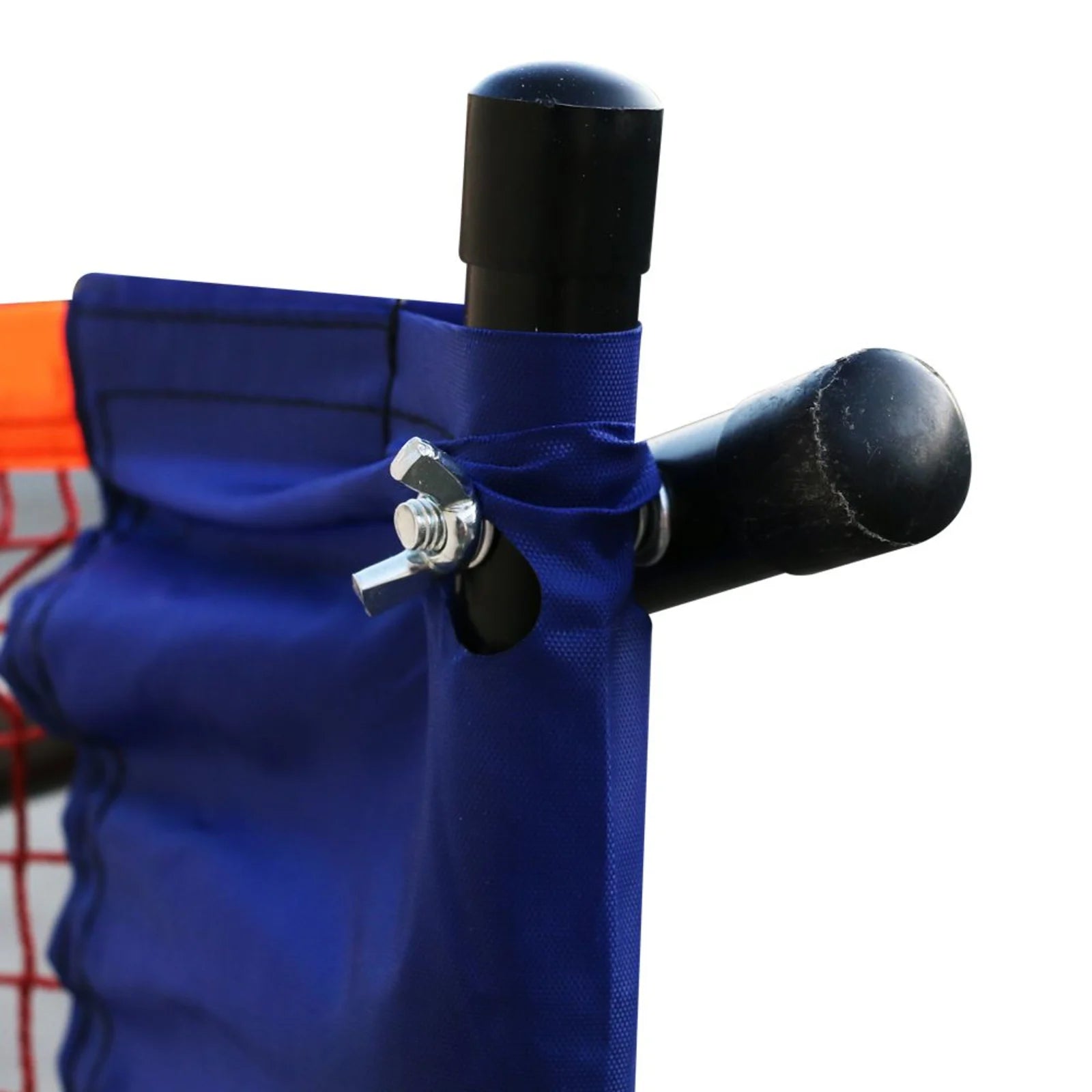 Postes com rede portátil para badminton e mini-tênis Pista e Campo