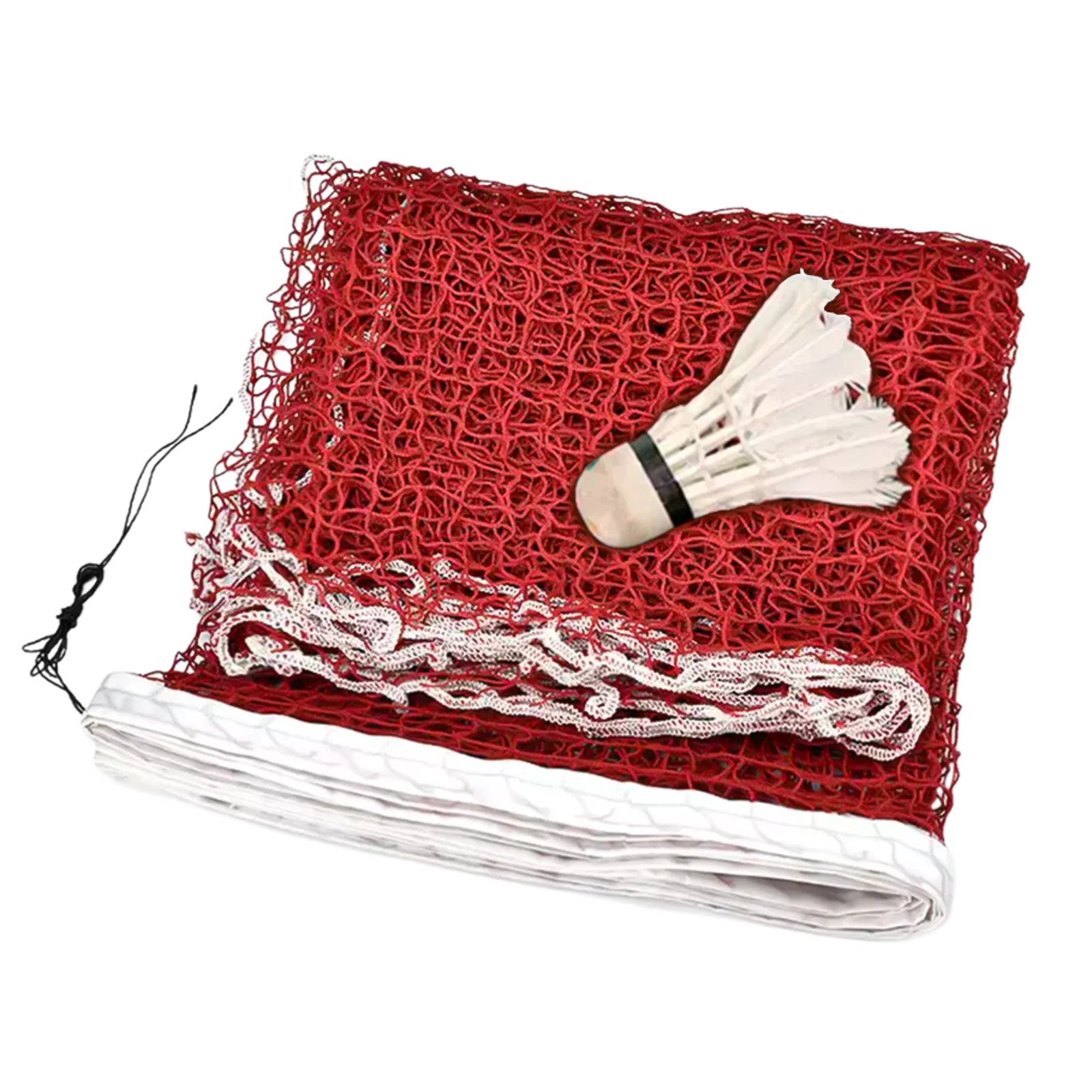 Rede oficial de badminton dimensões 6,10m (L) x 0,76m (A) com faixa de vinil superior Pista e Campo