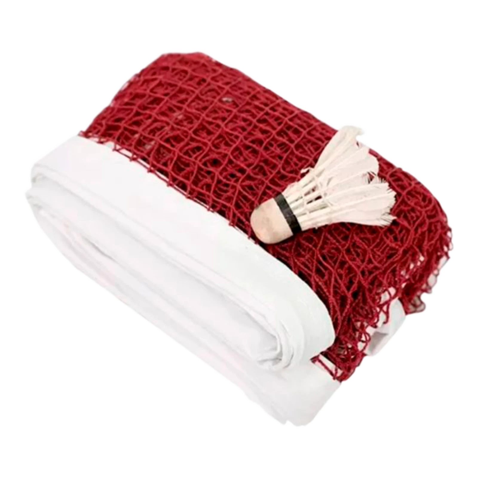 Rede oficial de badminton dimensões 6,10m (L) x 0,76m (A) com faixa de vinil superior Pista e Campo