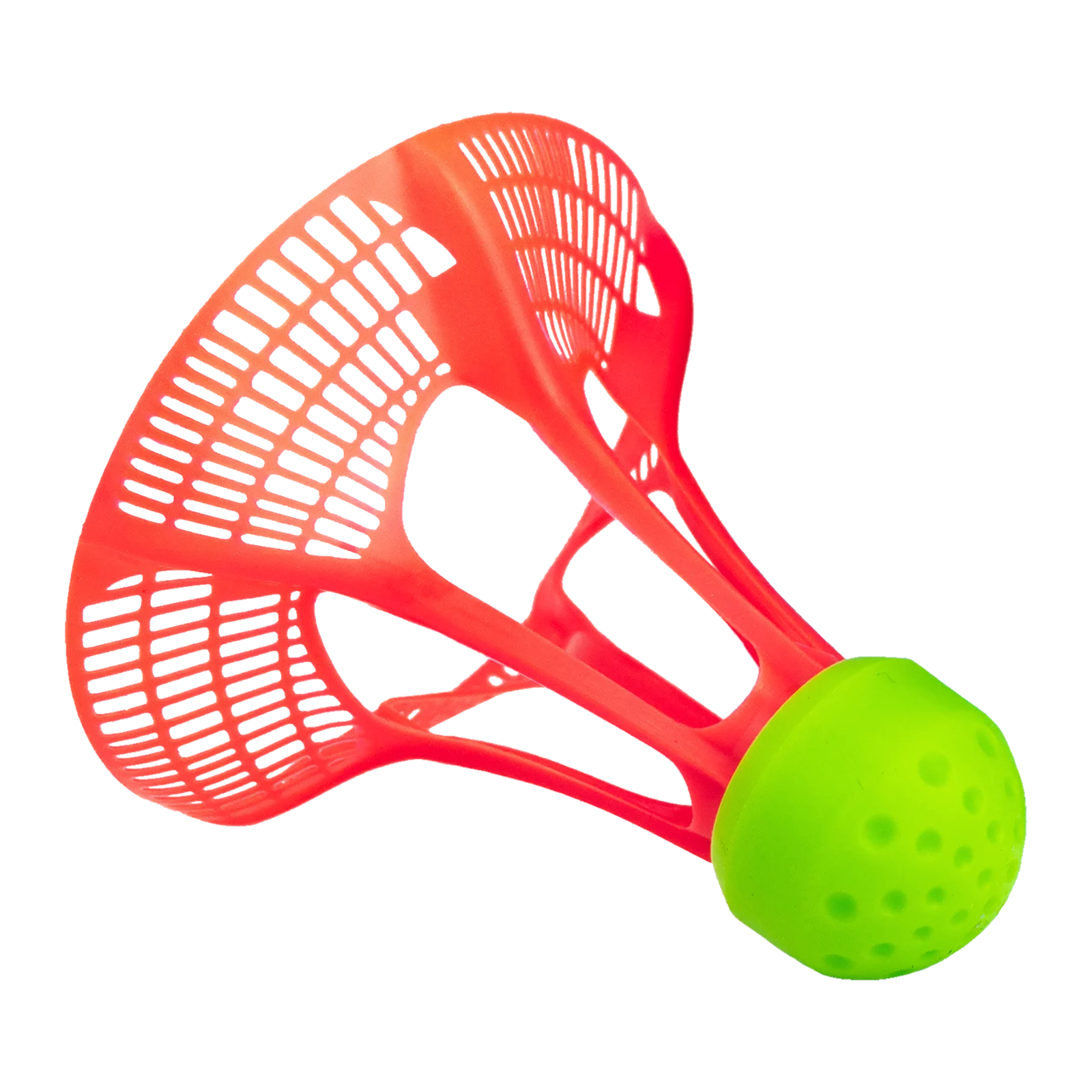 Peteca volante de badminton para área externa (air badminton) Jex - tubo com 03 und