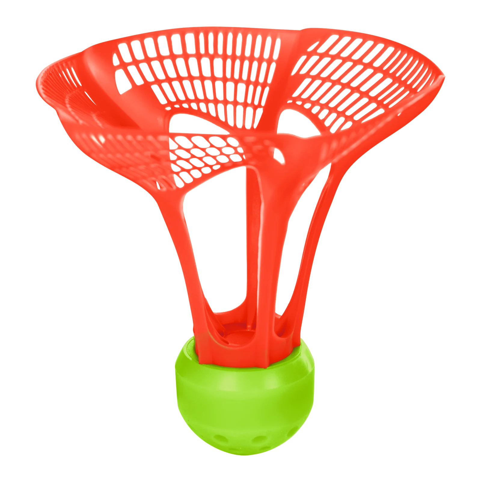 Peteca volante de badminton para área externa (air badminton) Jex - tubo com 03 und