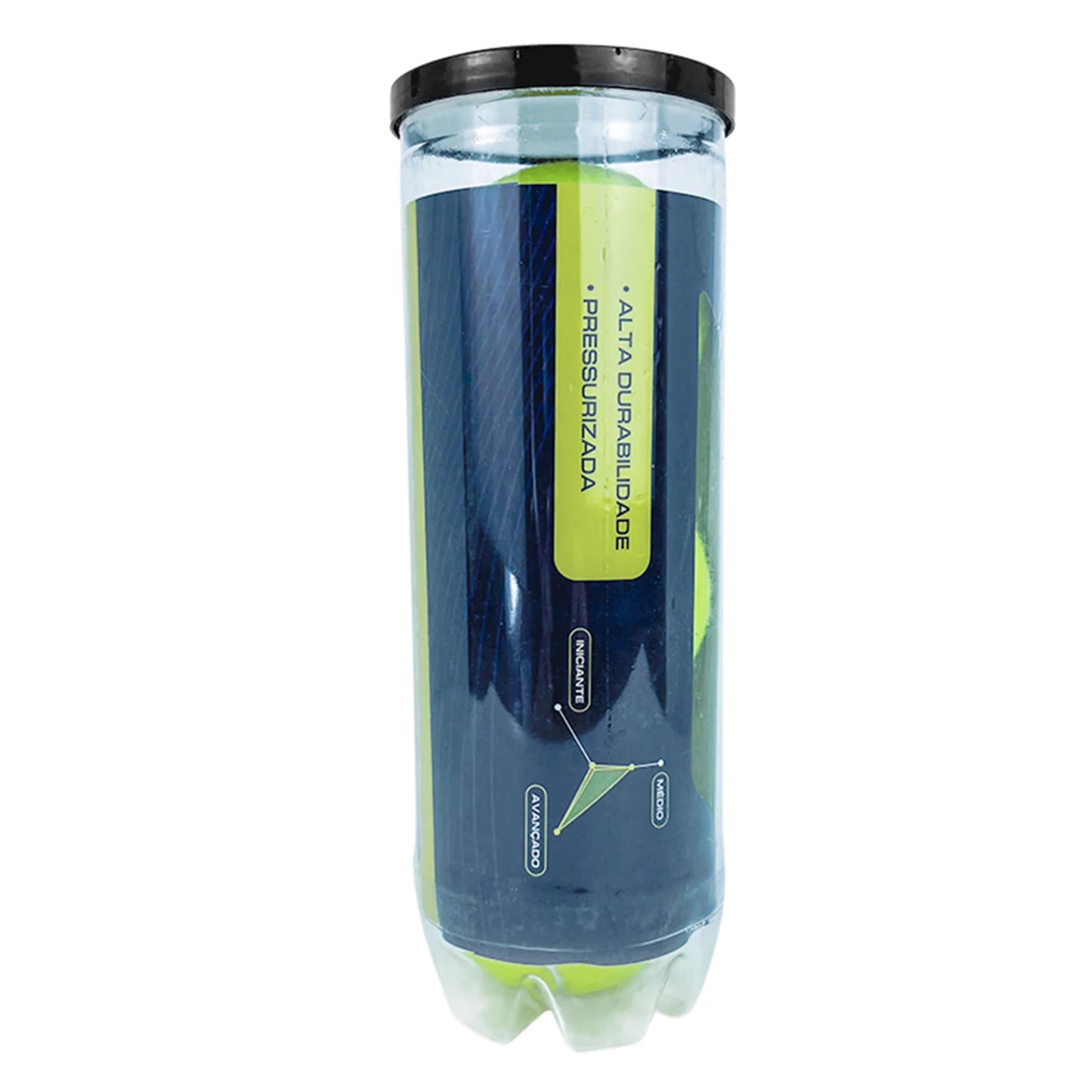 Bolinha bola de tênis de campo oficial adulto Loire - tubo com 3 und