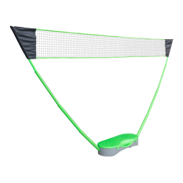 Kit portátil de badminton com rede, postes, 2 raquetes, 2 volantes e maleta Loire