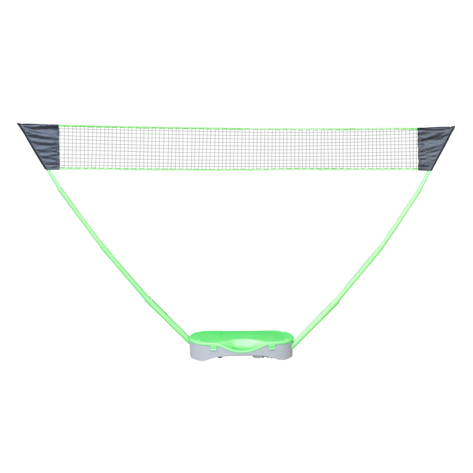 Kit portátil de badminton com rede, postes, 2 raquetes, 2 volantes e maleta Loire