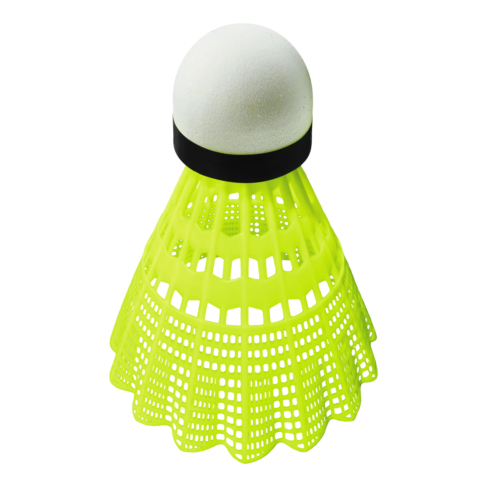 Volante peteca de badminton de nylon Loire - tubo com 06 und