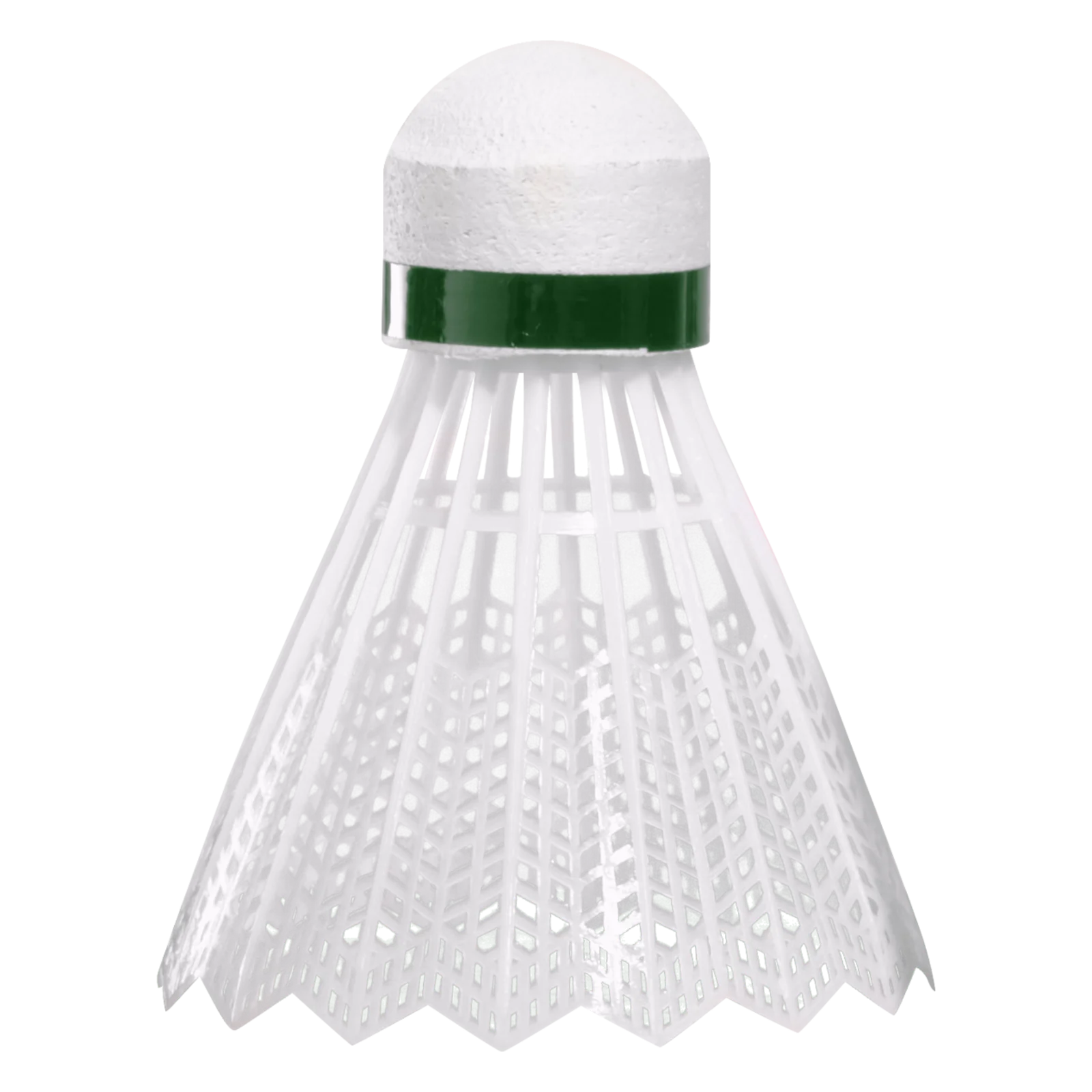 Volante peteca de badminton de nylon Loire - tubo com 06 und